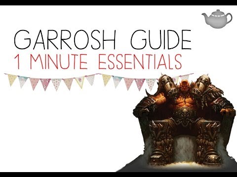 Garrosh Guide - 1 Minute Essentials - Flex, LFR, Normal - Tank, Healer, DPS - Siege of Orgrimmar