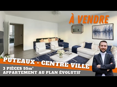 📰 PUTEAUX   APPARTEMENT 3 PIÈCES 55M² !