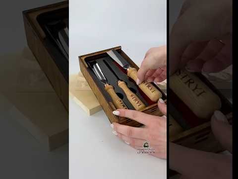 Набор стамесок для художественной резьбы по дереву STRYI Start для начинающих 3 шт - фото 1 - id-p930688997