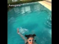 Kainaat Arora Hot Bikini At Pool