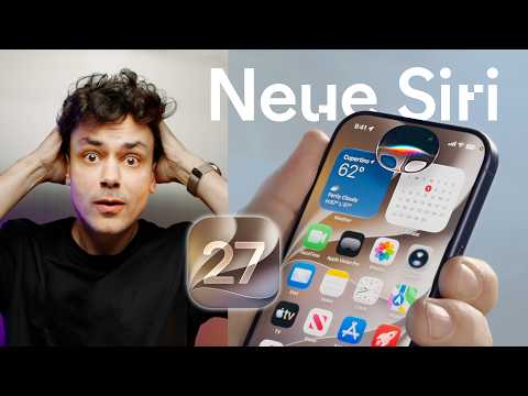 Apple hat WAS getan? iOS27 & neue Siri KI?!