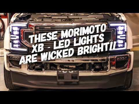 The New F450 Gets Morimoto XB LED Headlights