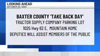 Baxter County Sheriff’s Office to participate in Drug Take Back Day