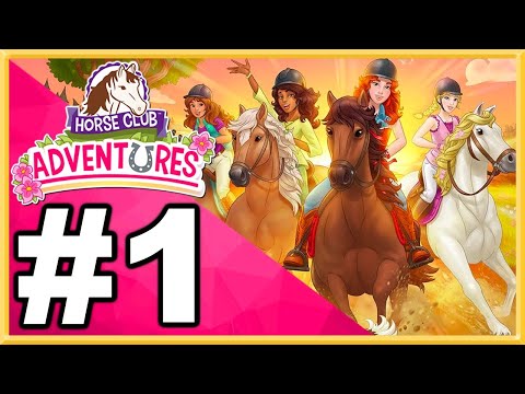 Horse Club Adventures WALKTHROUGH PLAYTHROUGH LET'S PLAY GAMEPLAY - Part 1