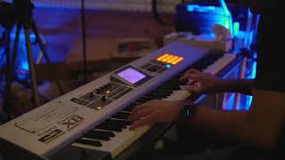 Video thumbnail for Late night piano with Roland Fantom X8 by aioxio music