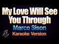 My Love Will See You Through - Marco Sison (Karaoke)