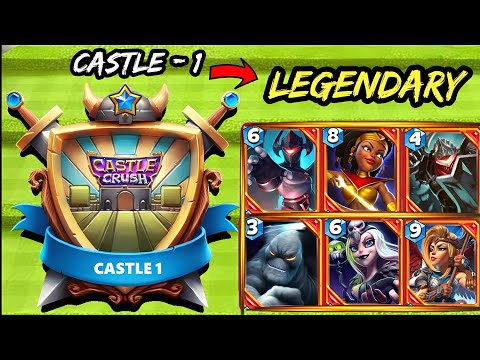 Trolling Opponents In Castle - 1 With All Legendary Card's! Castle Crush