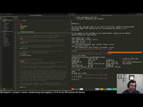 vsock part 1: modernizing and tagging v1.0.0 of my VM sockets Go library (Feburary 4, 2022)