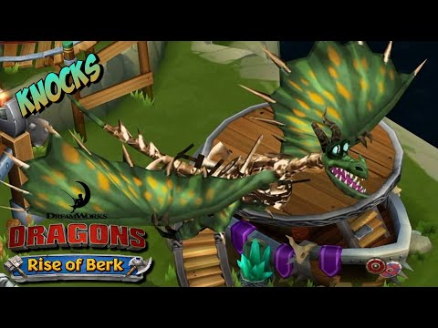 Exclusive Dragon KNOCKS (Armorwing) Max level 175 Titan | Dragons: Rise Of Berk