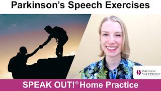 Parkinson’s Speech Exercises: SERVE WITH INTENT