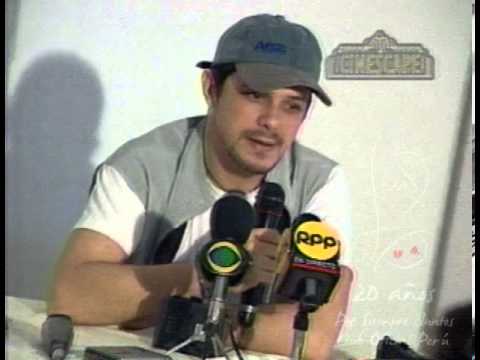 Prueba de sonido El Alma Al Aire en Lima - Cinescape año 2001