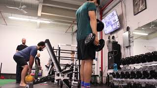 Bicep DB Curls Short Range 1