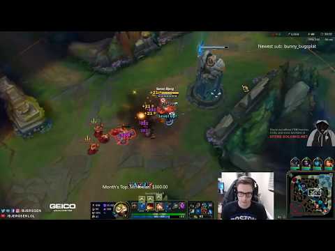 TSM Bjergsen - Corki vs Viktor Mid - NA SoloQ (SEASON 8)