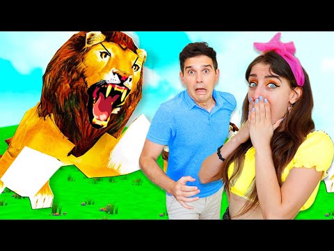 LET'S ESCAPE THE ROBLOX ZOO!! THE GUARDS ARE CHASING US!! ZOO ESCAPE ROOM WITH ANITA STORIES!!