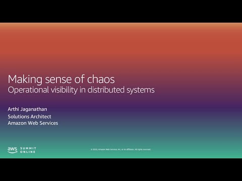 I'm in DevOps -  Making Sense of Chaos - Operational Visibility on Distributed Systems (Level 300)