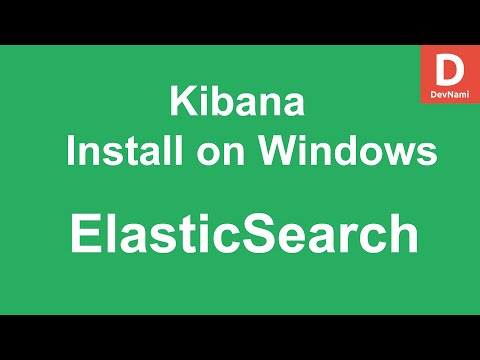Elasticsearch Kibana How to Install Kibana on Windows