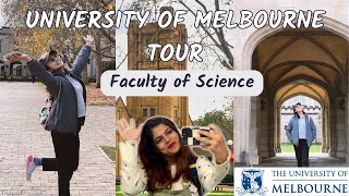 🤩 Explore University of Melbourne With Us ✨ Unimelb Tour | Faculty of Science 👩🏻‍🔬