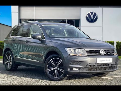 Approved Used Volkswagen Tiguan 2.0 TDI SE Nav 4Motion DSG in Grey - DU18MVY - Wrexham Volkswagen