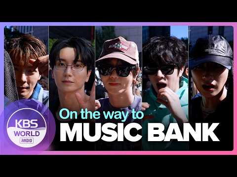 [4K] TWICE, SUPER JUNIOR, VIVIZ, aespa, ONEUS, n.SSign, CYE, AHOF | On the way to music bank 250711