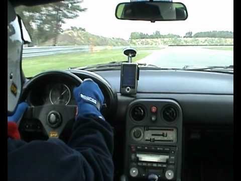 Mazda MX-5 onboard - Tor Poznań
