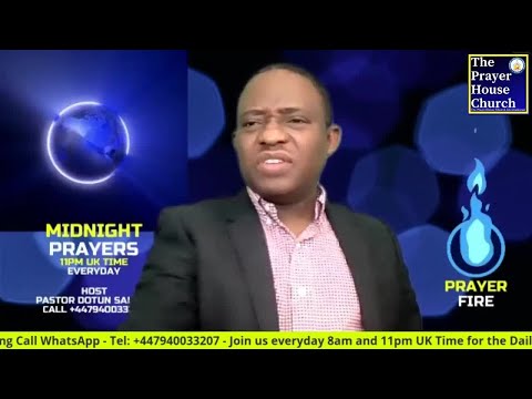 Aggressive Midnight Prayers - Pastor Dotun Salako (Thur 15th Sept 2022)