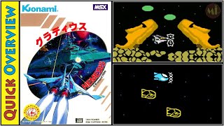 [5 ~ MSX] Bonus Stages & TwinBee Ship! | Gradius Enhanced グラディウス ᴴᴰ