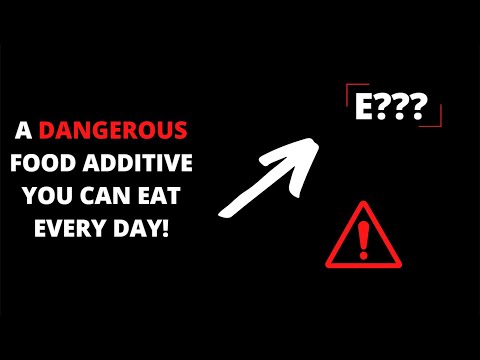 A DANGEROUS FOOD ADDIVITIVE YOU SHOULD AVOID.