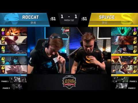 ROC vs SPY Highlights Game 3 | EU LCS SUMMER 2017 | Roccat vs Splyce