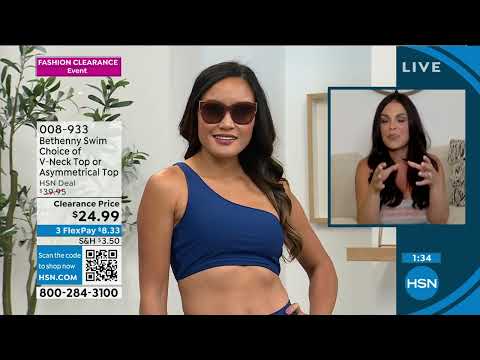 Bethenny Swim Asymmetrical Top