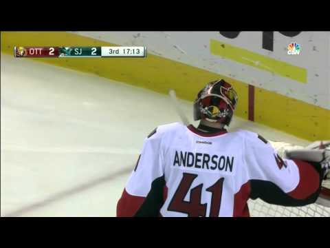Senators @ Sharks Highlights 01/18/16