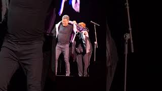 when Donny Osmond changed his jacket in Hull Nov 28 2023 #donnyosmond