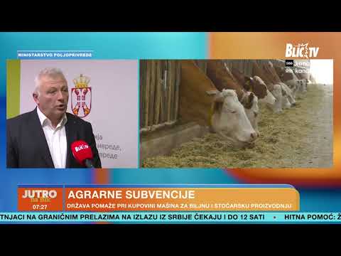 AGRARNE SUBVENCIJE: Država pomaže u kupovini mašina za proizvodnju, evo kako