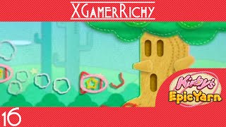 Kirby's Epic Yarn Playthrough [Part 16: Whimsical Whispy Woods]