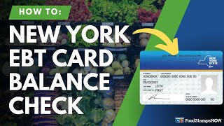 New York EBT Balance Check Instructions