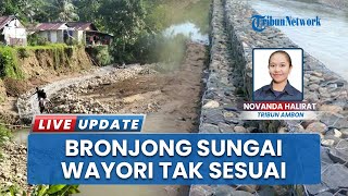 Proyek Bronjong Sungai Wayori Tuai Kritik, Warga Passo Merasa Keinginan Mereka Tak Terakomodir