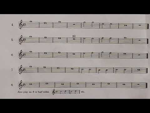 Rubank Elementary Method for Saxophone Lesson 3