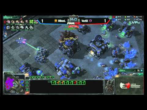 MikoeL vs VortiX (TvZ) Mapa 3 - FinalCupH2O FINAL SC2