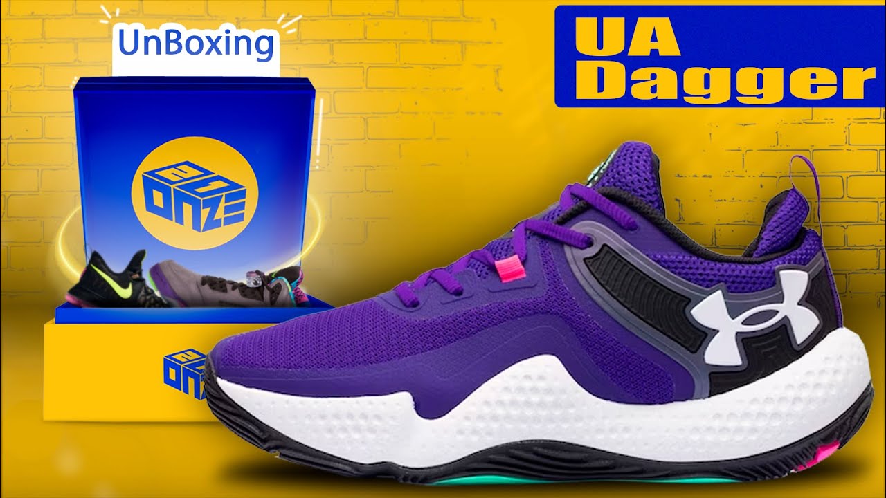 UNBOXING UNDER ARMOUR DAGGER - Em português PT-BR