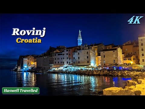 Rovinj, Croatia: A Vibrant Old Town with Coastal Splendor in 4K