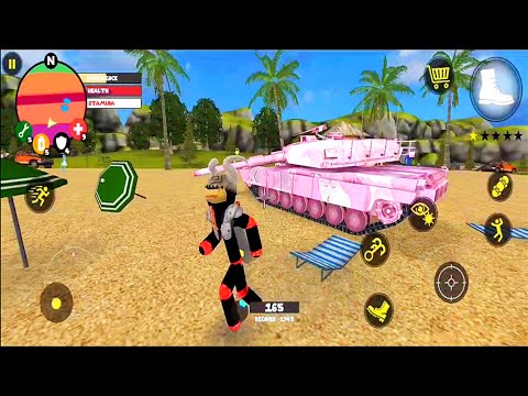 Stickman Rope Hero Vice Town New #Short Video #2