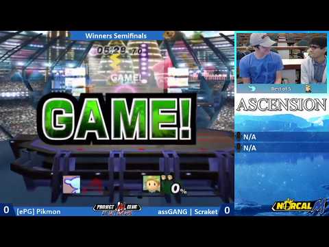 “Ascension 11/11/17” – [ePG] Pikmon (G&W/M2) v. Scraket (Lucas) – Winners Semis