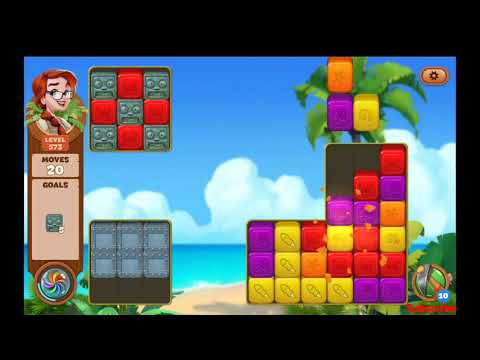 Lost Island Blast Adventure Level 573 NO BOOSTERS - A S GAMING