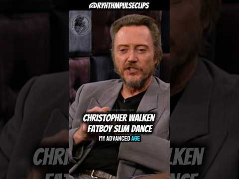 Christopher Walken | That Fatboy Slim Dance #shorts #christopherwalken #actor