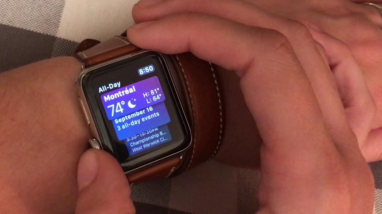 How to use the Siri watch face on the Apple Watch [iMore] - YouTube