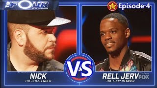 Nick Harrison vs Rell Jerv with Results  &amp;Comments The Four S01E04 Ep 4