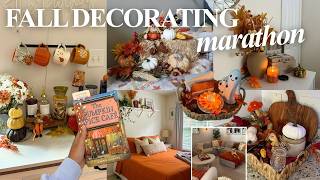 Download lagu COZY FALL DECORATING MARATHON 🍂 warm traditional fall decor ideas | pinterest-inspired mp3