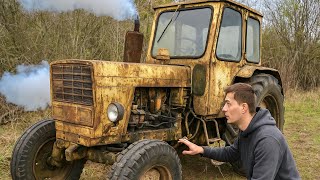 Restoring the Engine of a Soviet Tractor IUMZ-6 | From Rust to Running