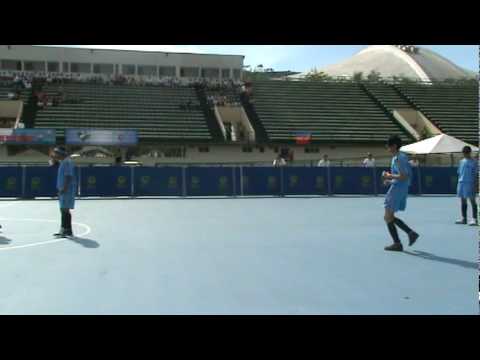Futbol Sala Ciegos. Gol de Penalty.