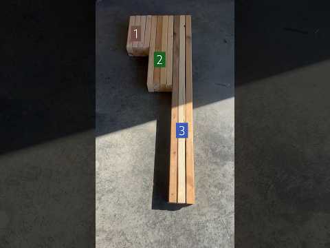#diy  #woodworking #simple #bench #using #2x4