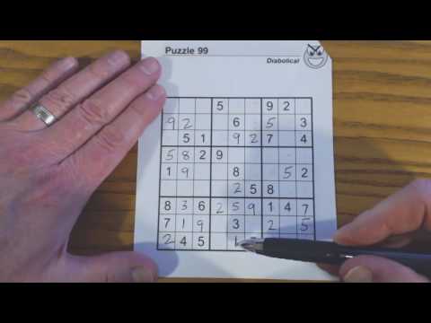 SudokuPrimer 9 - tricks for solving columns using twins